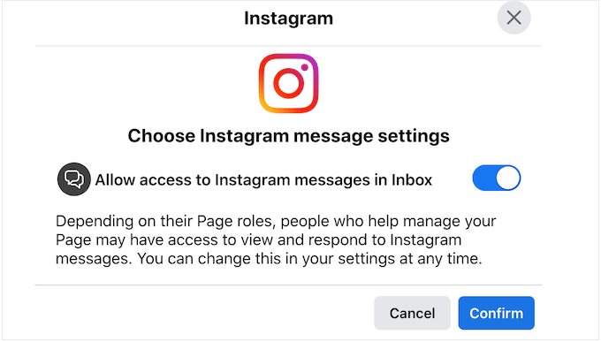 Instagram メッセージへのアクセスを制限する Restricting access to your Instagram messages