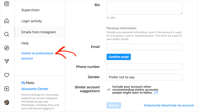 Instagramのビジネスアカウントに切り替える方法 How to switch to a business Instagram account