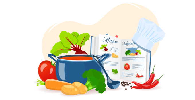 レシピとクックブックを作成する Create recipes and cookbook