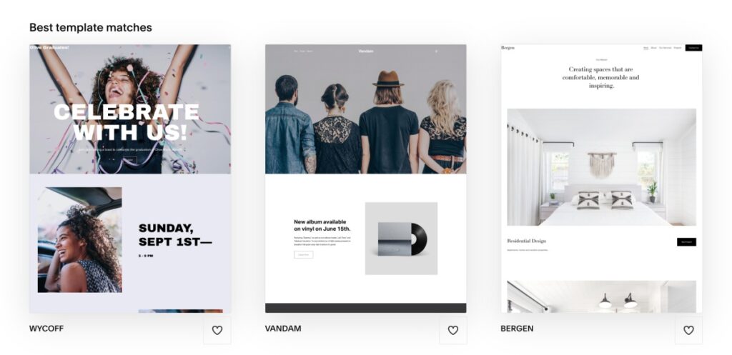 șabloane squarespace