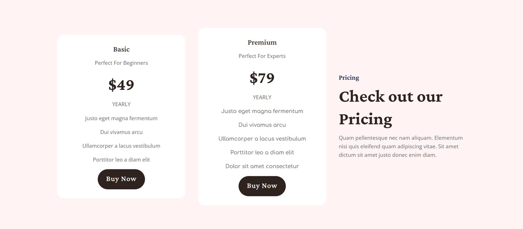 Divi 产品亮点 Divi Designer Pack 定价 7