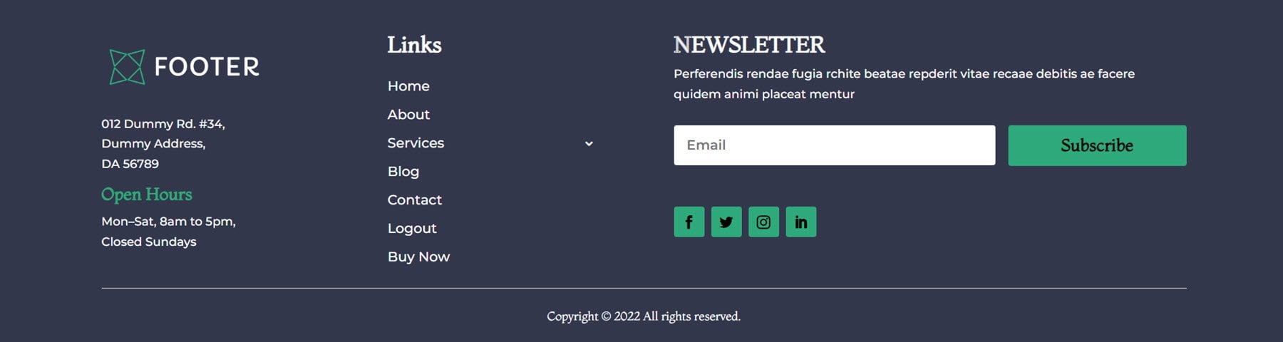 Divi 产品亮点 Divi Designer Pack 页脚 19
