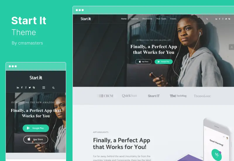 Start It Theme - 技術與創業 WordPress 主題