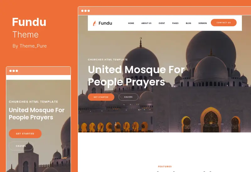 Tema Fundu - Tema WordPress Religius