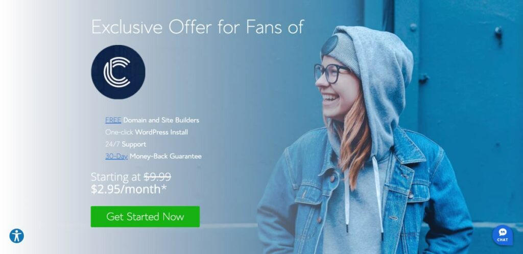 bluehost als Hosting-Provider