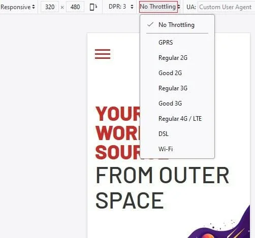 如何在 mozilla firefox 第 5 步中使用響應式設計模式