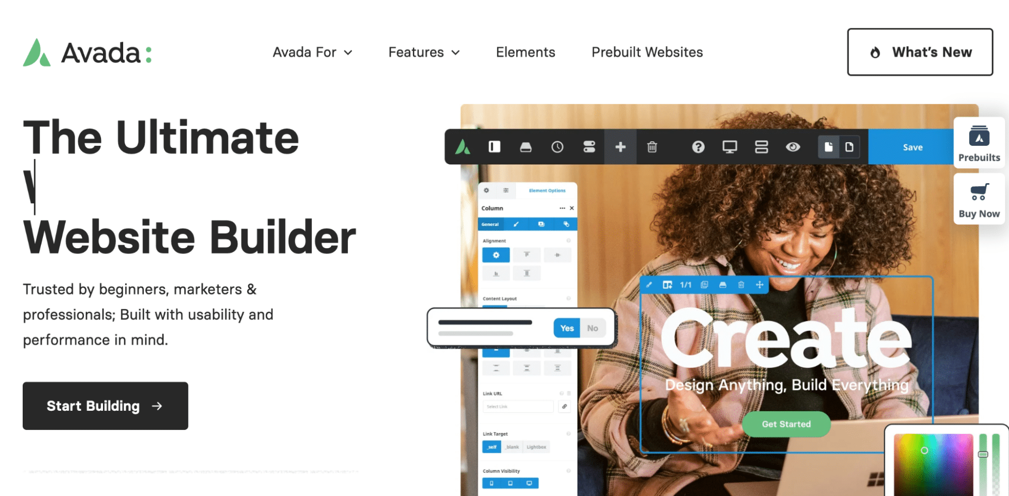 Avada 테마 - 출처: Themeforest