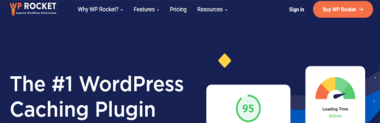 2023 年提高网站速度的 8 个最佳 WordPress 缓存插件 7 wp rocket 625