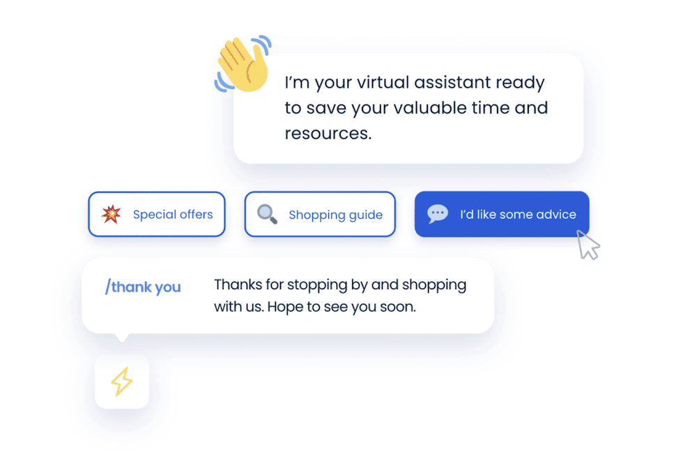 La fenêtre de chat en direct de Smartsupp.