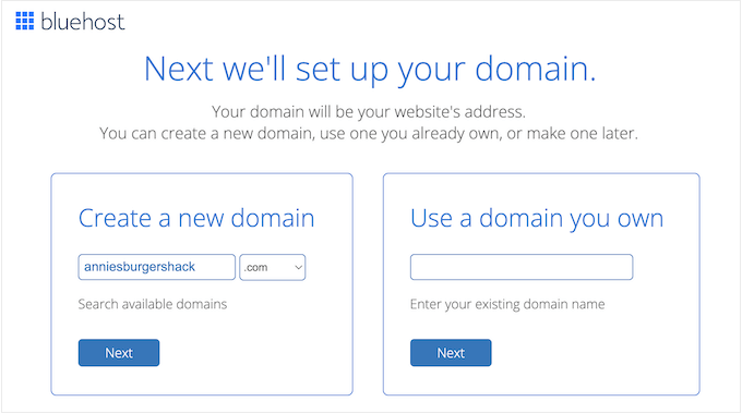 为您的餐厅网站选择域名 Choosing a domain name for your restaurant website
