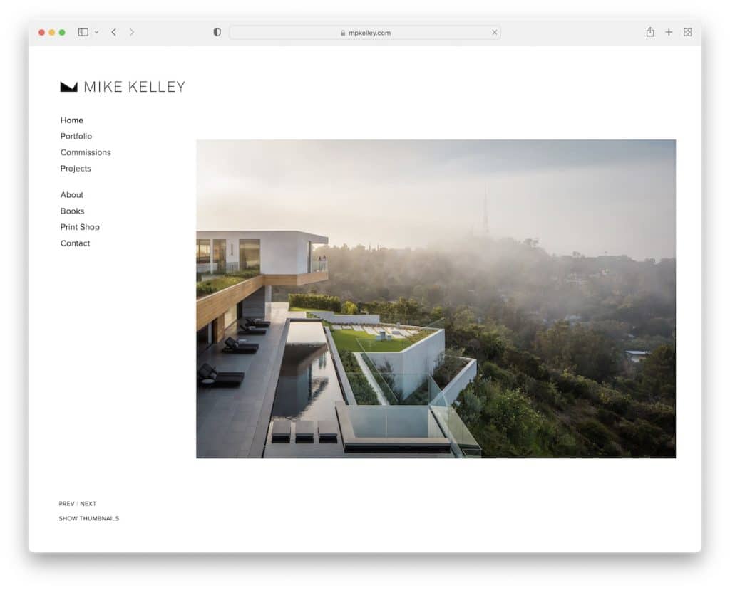 mike kelley kişisel web sitesi örneği