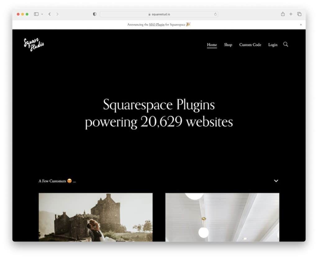 contoh e-niaga squarestudio squarespace