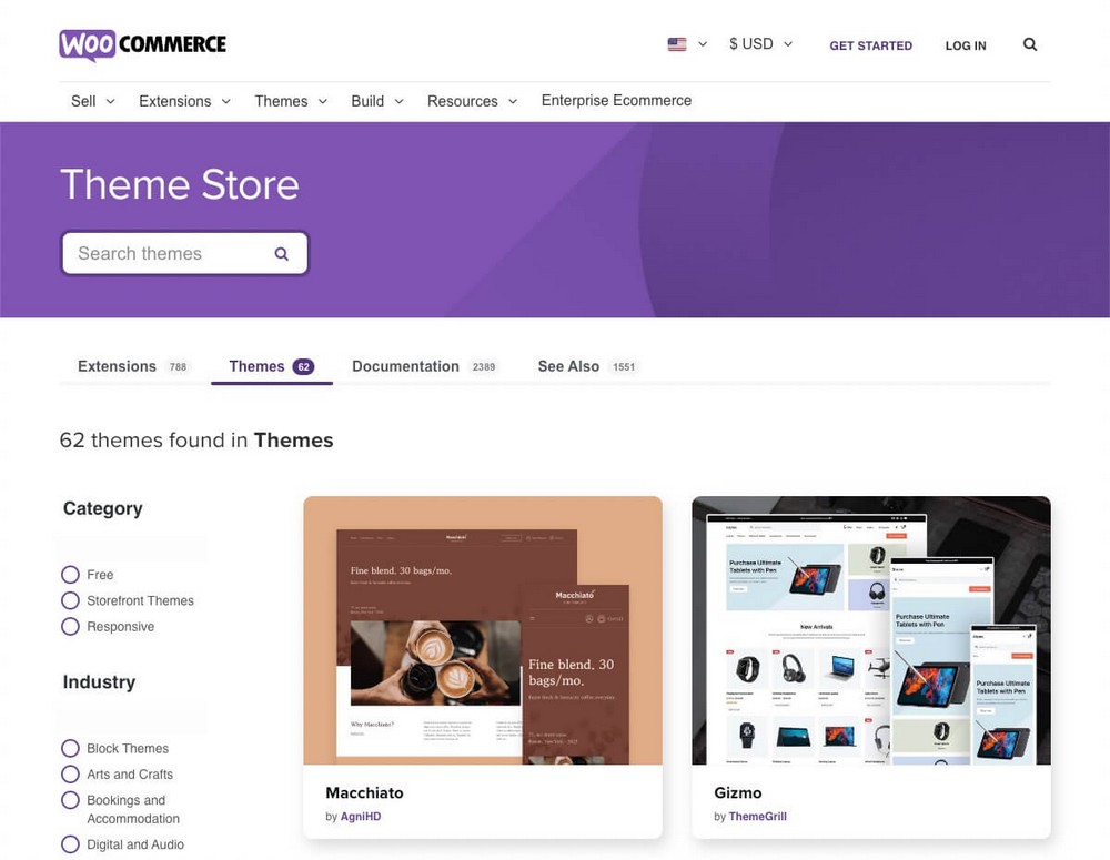 WooCommerce 主题