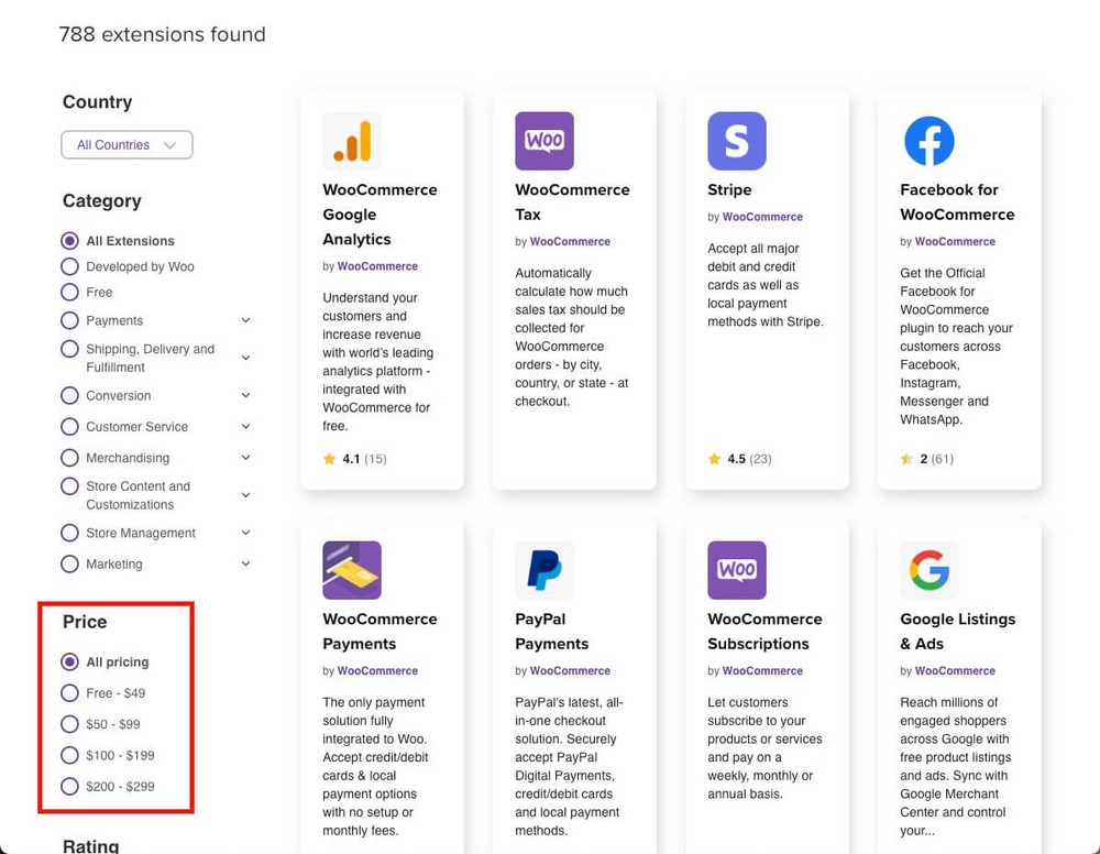 WooCommerce 扩展