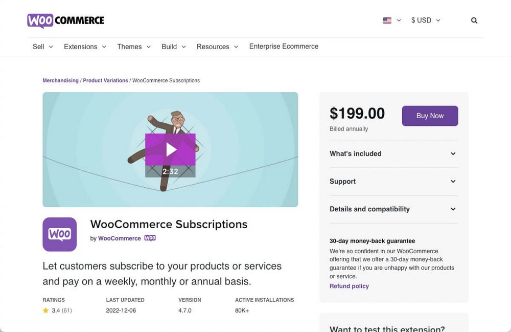 WooCommerce 订阅