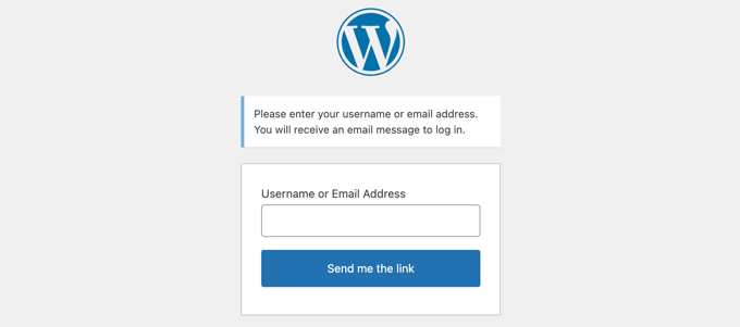 「Force Magic Login」設定により、ログイン画面からパスワードが削除される The 'Force Magic Login' Setting Removes the Password From the Login Screen