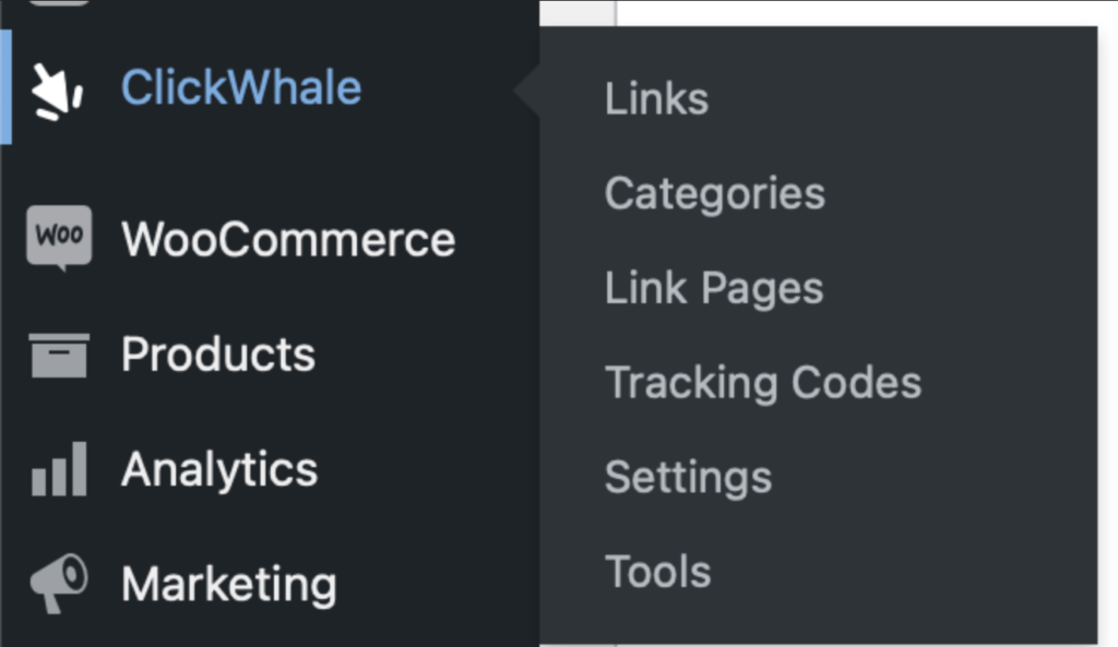 wordpress サイトで clickwhale を使用する