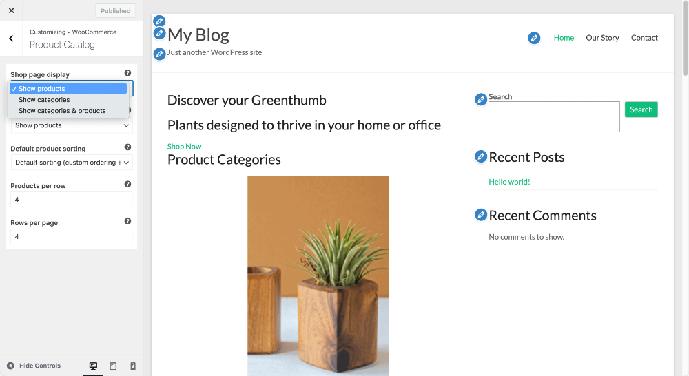 woocommerce wordpress 主題中以電子商務為中心的設計元素