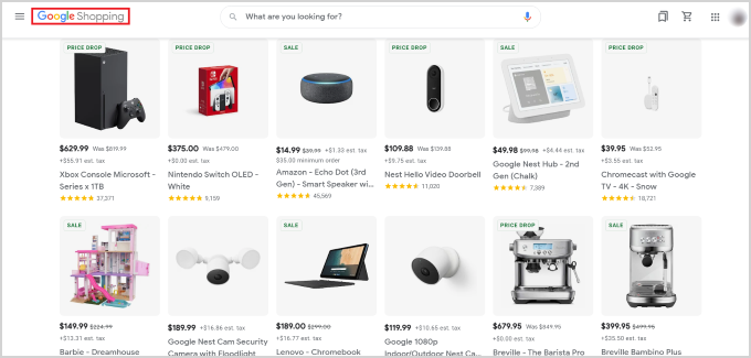グーグルショッピング Google Shopping