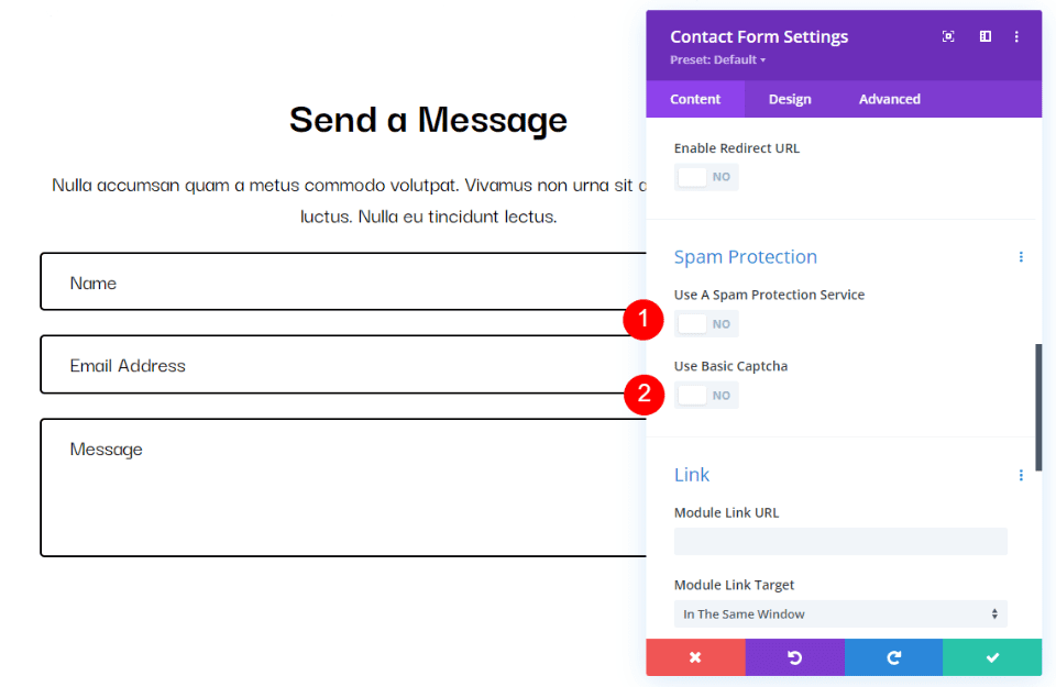 Habilitar ReCAPTCHA para seu módulo de formulário de contato Divi