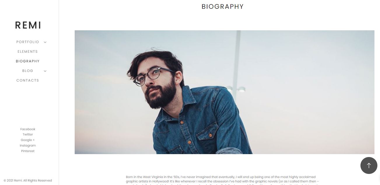 10+ Tema WordPress TemplateMonster Terbaik 2023 84 remi wordpress theme for photography and portfolio