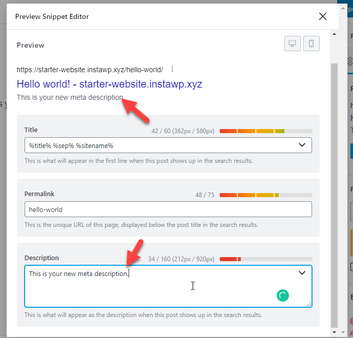 edit deskripsi meta - tambahkan deskripsi meta di wordpress