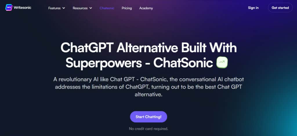 Beranda ChatSonic