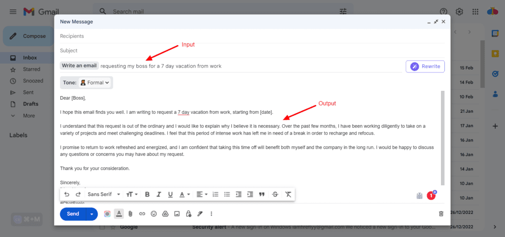 Email-ekstensi-Chatsonic