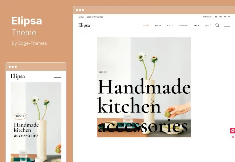 Motyw Elipsa — motyw WordPress dla magazynu Creative