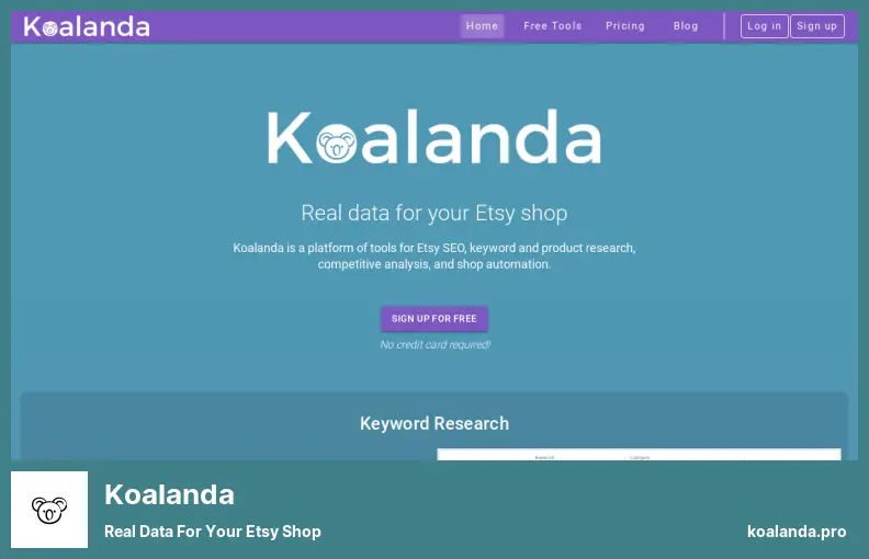 Koalanda - Date reale pentru magazinul dvs. Etsy