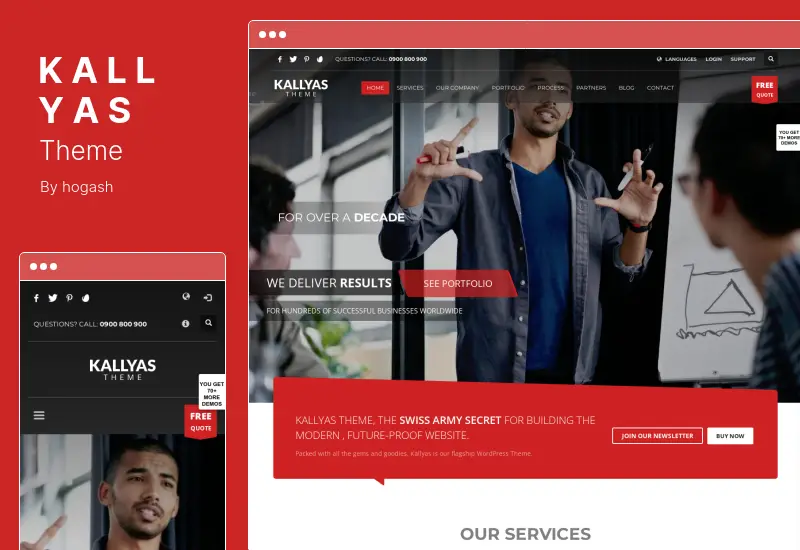 Tema KALLYAS - Temă WordPress multifuncțională pentru comerț electronic creativ