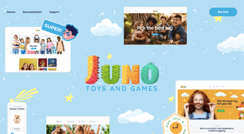 juno-gaming-主题