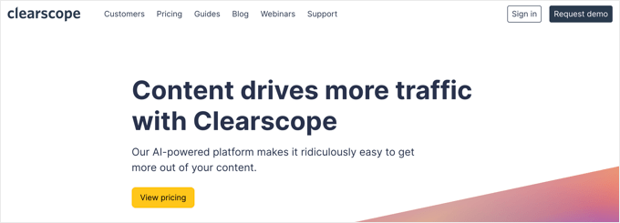 清镜 Clearscope