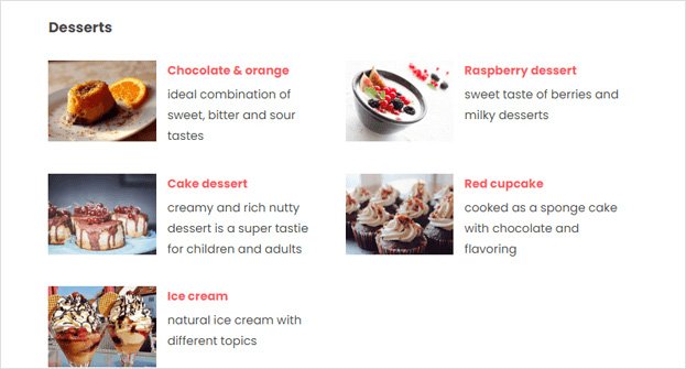 restaurantmenubymotopressexample SeedProd Restaruant menu by motopress example