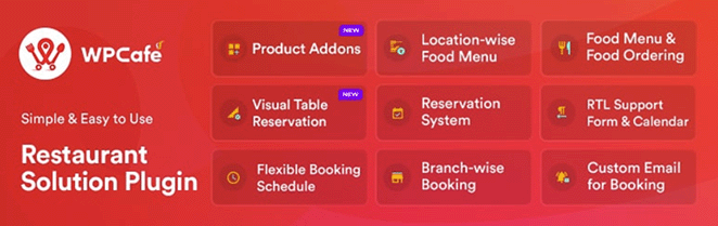 wpcafefoodmenuplugin SeedProd WPCafe WordPress restaurant menu plugins