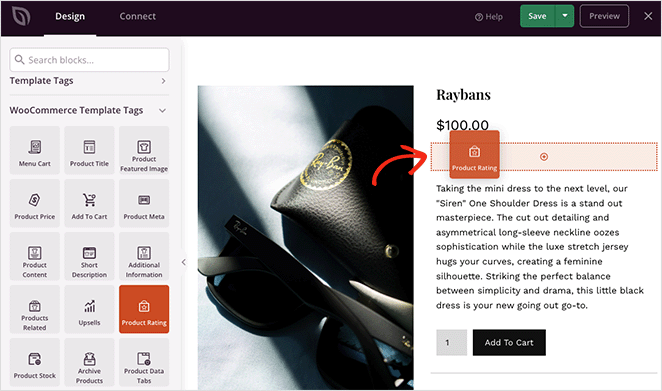 seedprodproductratingblockwoocommerce SeedProd SeedProd WooCommerce product rating block
