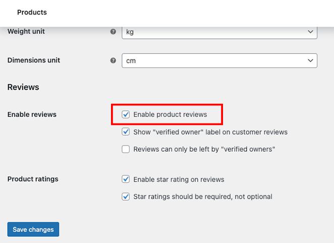 enableproductreviews SeedProd Enable WooCommerce product reviews