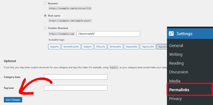 Actualizați permalinkurile pentru a regenera fișierul .htaccess Update permalinks to regenerate .htaccess file