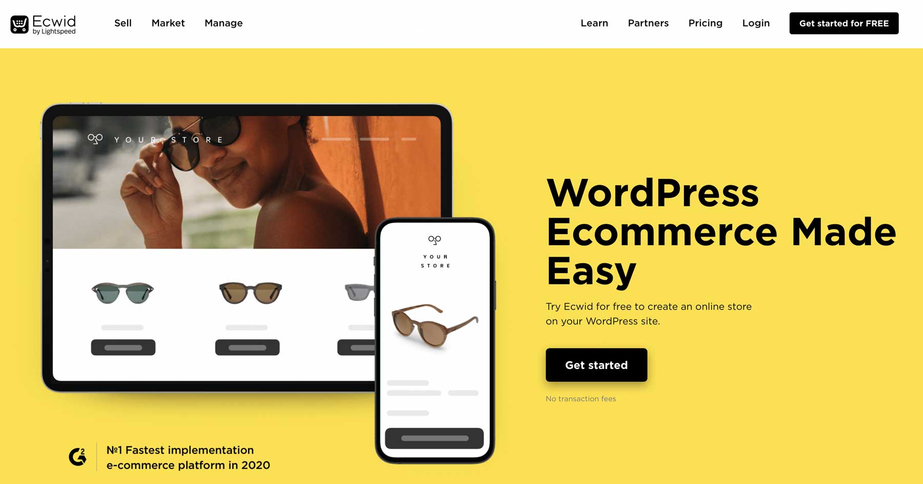 Ecwid per WordPres