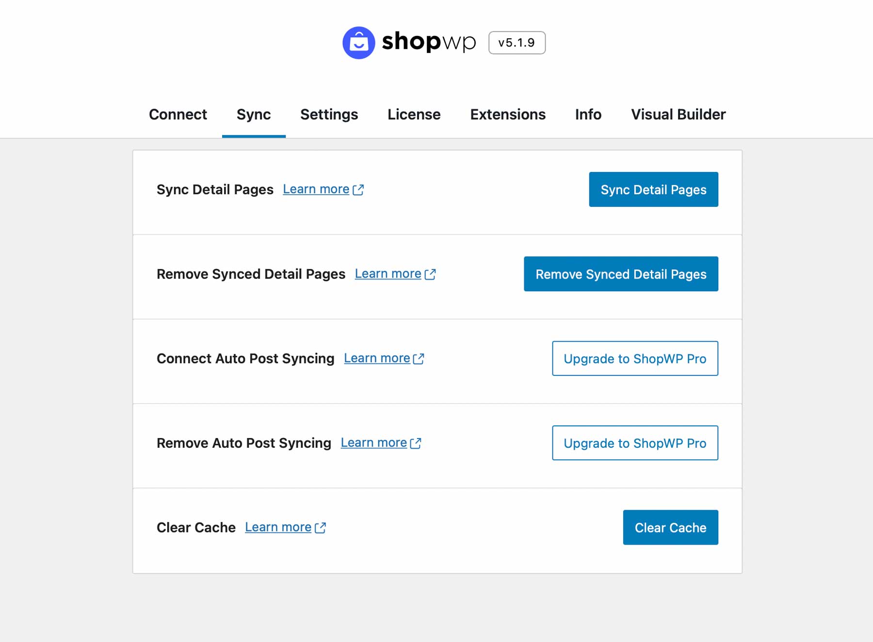 Installazione guidata di ShopWP