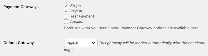 إضافة بوابات دفع متعددة لمتجر على الإنترنت Adding multiple payment gateways to an online store