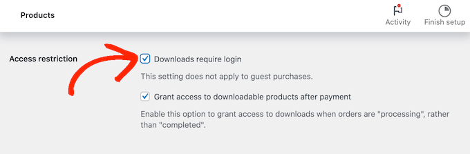 كيفية تعطيل تسجيل خروج الضيف للكتب الصوتية في WooCommerce How to disable guest checkout for audiobooks in WooCommerce