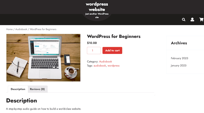 كيفية بيع كتاب صوتي عبر الإنترنت باستخدام WooCommerce How to sell an audiobook online using WooCommerce