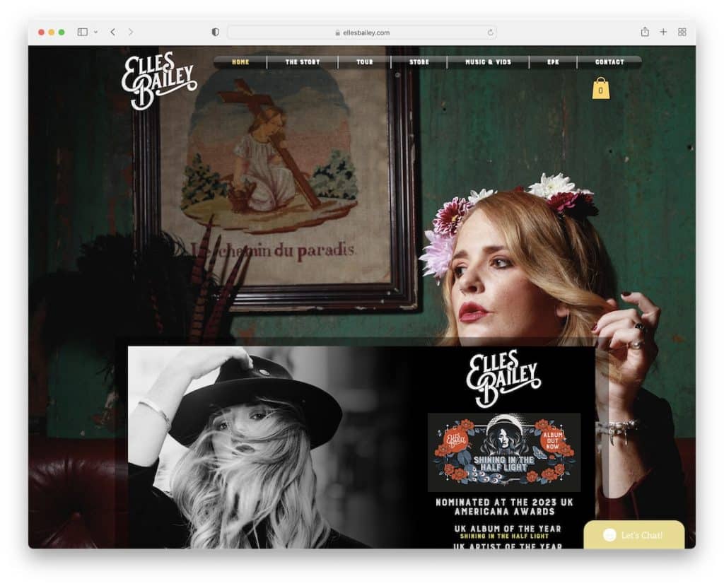 elles bailey 音樂家網站
