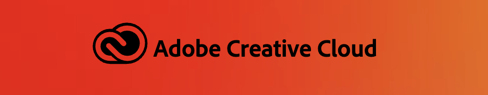 Cabeçalho da Adobe Creative Cloud.