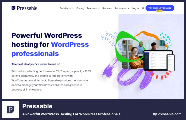 Pressable - WordPress 전문가를 위한 강력한 WordPress 호스팅