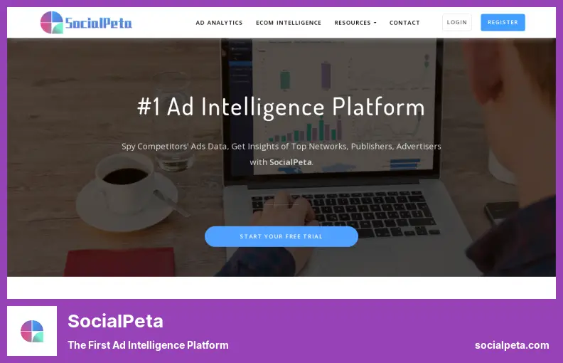 SocialPeta - La première plateforme d'intelligence publicitaire