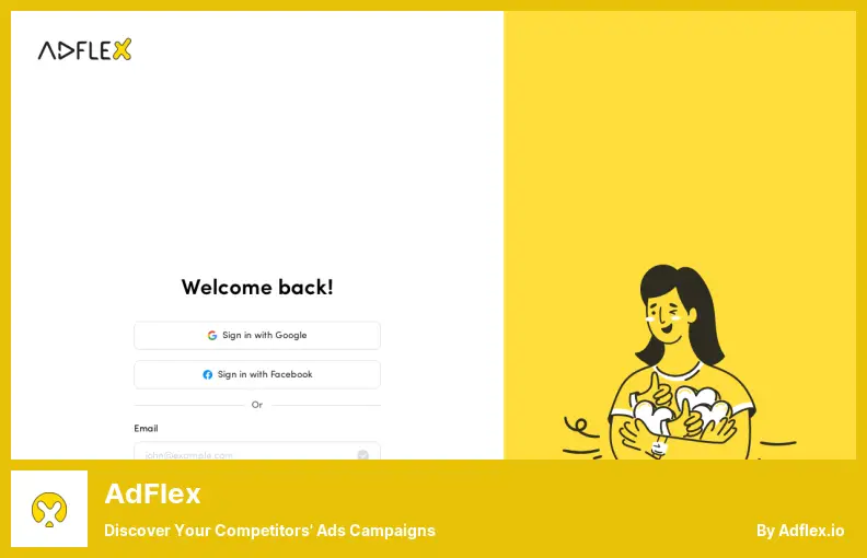 AdFlex - Découvrez les campagnes publicitaires de vos concurrents