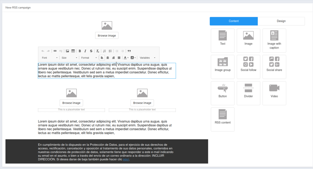 3_ Buat buletin di platform pemasaran email mailrelay