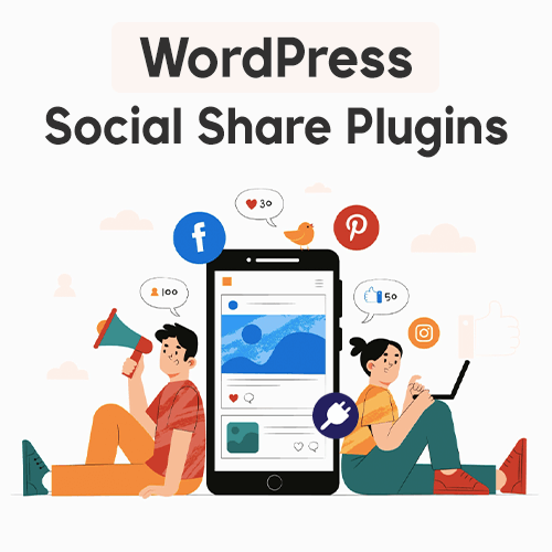 Más de 8 mejores complementos para compartir en redes sociales para WordPress 2023 (mejores selecciones) 1 Social Share Plugins for WordPress
